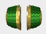 Snake Scales - T:2a Cataphractii Shoulder Sets 3d printed
