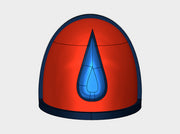 10x Teardrop - G:4a Shoulder Pads 3d printed