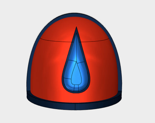 10x Teardrop - G:4a Shoulder Pads 3d printed