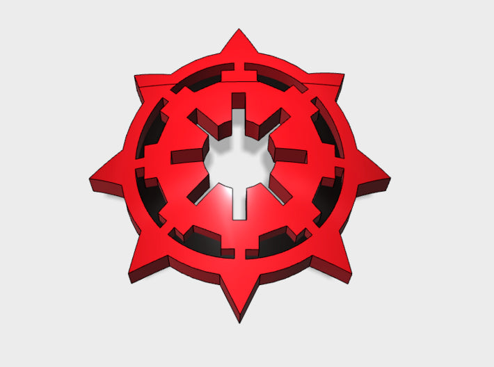 60x Dark Order - Shoulder Insignia pack 3d printed