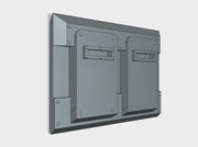 Blank : Mark-2 APC Frontplate 3d printed