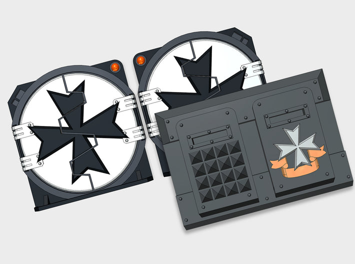 Maltese Cross : Mark-2 APC Conversion Kit	 3d printed