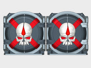 Death Team : Mark-1 APC Round Doors 3d printed