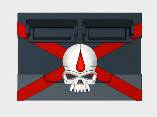 Death Team : Standard APC Frontplate 3d printed