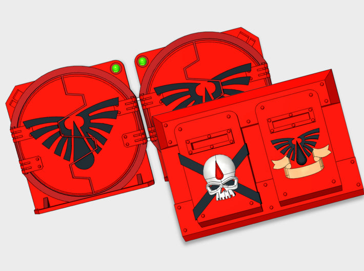 Blood Wing : Mark-2 APC Conversion Kit 3d printed