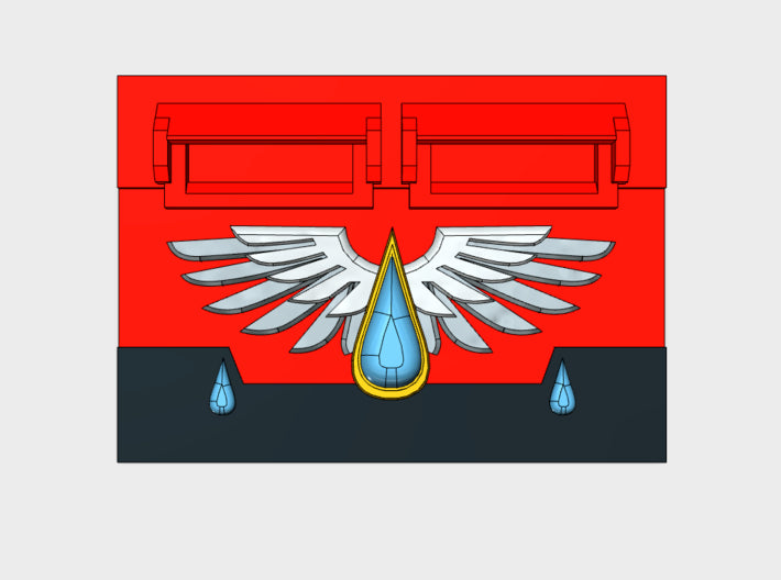 Angel Tears : Standard APC Frontplate 3d printed