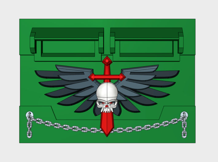 Death Angels : Standard APC Frontplate 3d printed