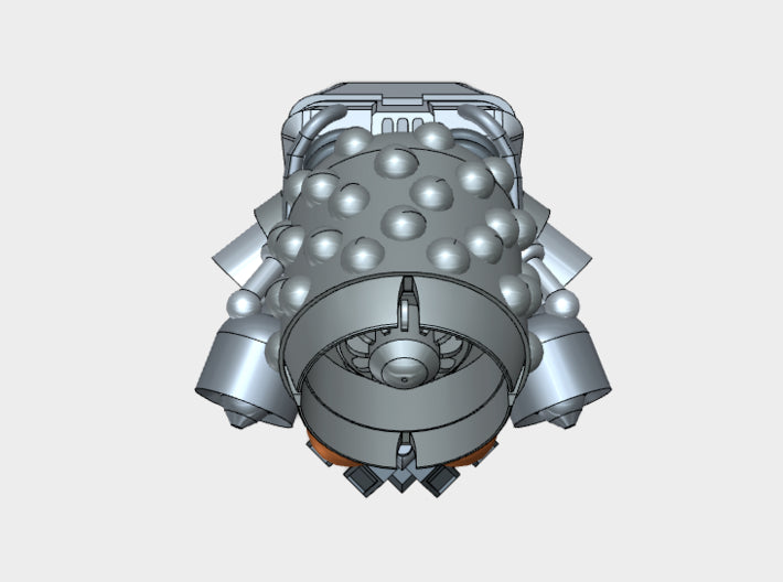 Studded Gryphus Jetpack (PM) 3d printed