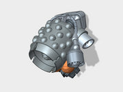 Studded Gryphus Jetpack (PM) 3d printed