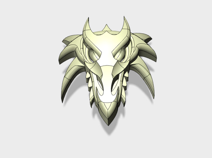 40x Dragon Skull : Shoulder Add-on pack 3d printed