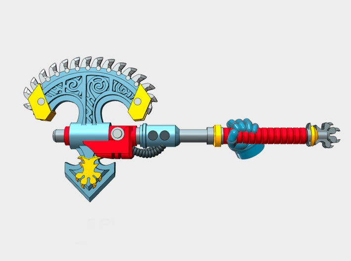 10x RotoAxe: Skohl (Left-Handed) 3d printed