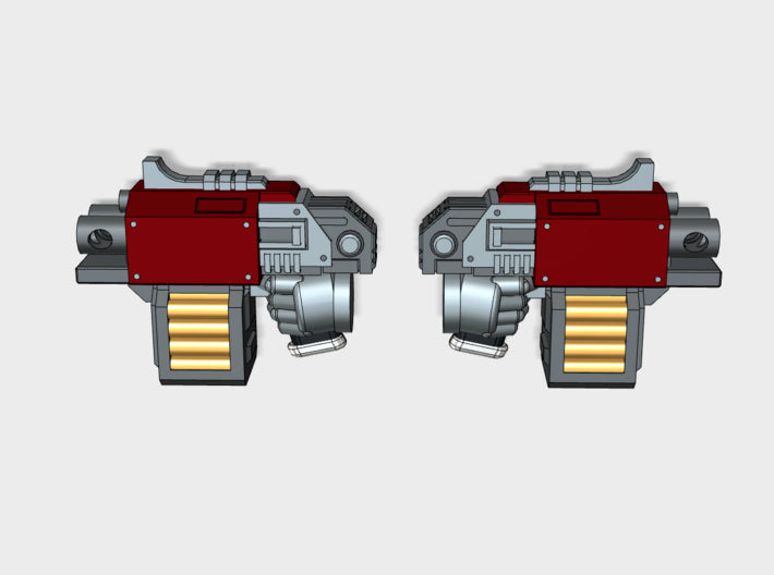 10x Blank : Blitz Pistols (5 L&amp;R) 3d printed