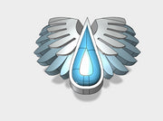 60x Angel Tears - Shoulder Insignia pack 3d printed