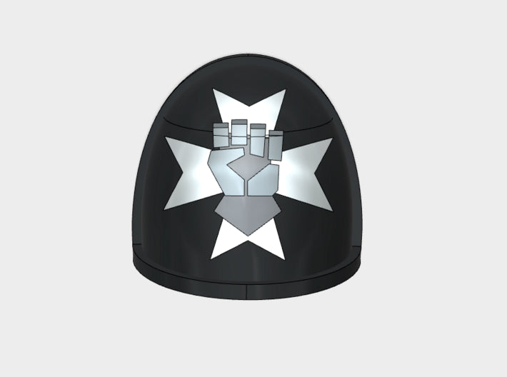 10x Templar Fist - G:4a Shoulder Pads 3d printed