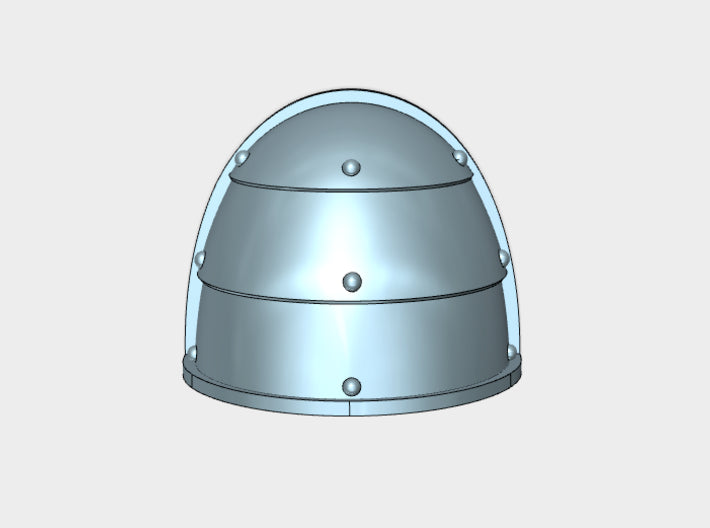 10x Blank - G:1a Shoulder Pads 3d printed