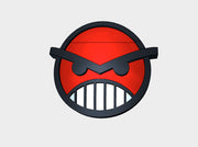 60x Angry Marines - Shoulder Insignia pack 3d printed