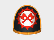 10x Gore Hunters - G:4a Shoulder Pads 3d printed