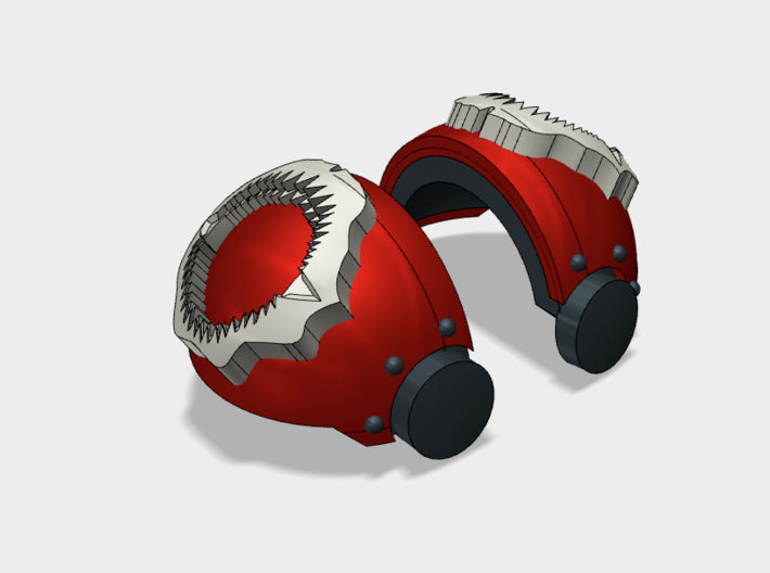 5x Shark Jaws - T:3a Tartaros Shoulder Sets 3d printed