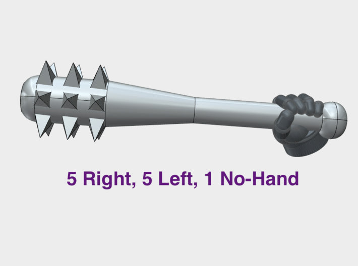 11x Negan Bats 3d printed