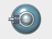 5x Left Boss Combat Shields w/Hand (SIS Ready) 3d printed