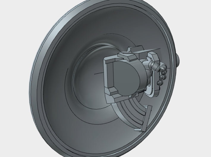 5x Left Boss Combat Shields w/Hand (SIS Ready) 3d printed