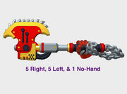 11x RotoAxe: Zerker 3d printed