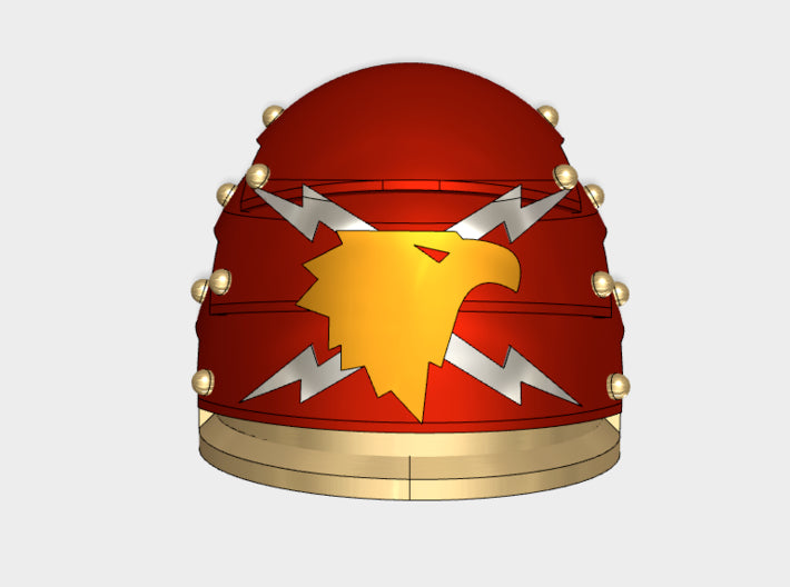 10x Thunder Eagles - G:1b Right Shoulders 3d printed