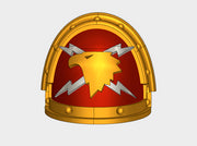 10x Thunder Eagles - G:3a Shoulder Pads 3d printed