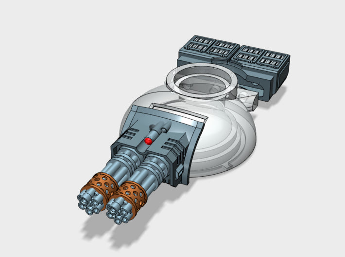 Base : Phobos Gatcannon Turret (Conv.) 3d printed