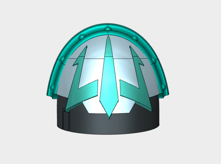 10x Emperor’s Trident - Stormguard Pauldrons 3d printed