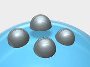 2mm Rivet Heads -Variety Pack 3d printed