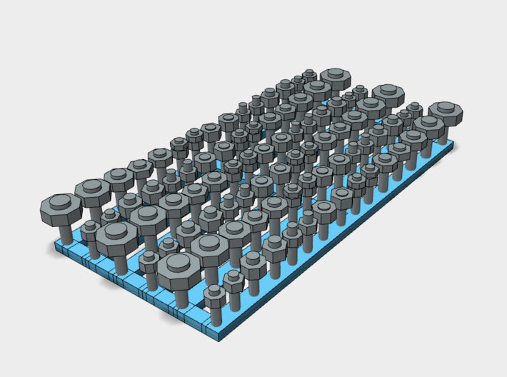 Orc Nuts and Bolts 3d printed