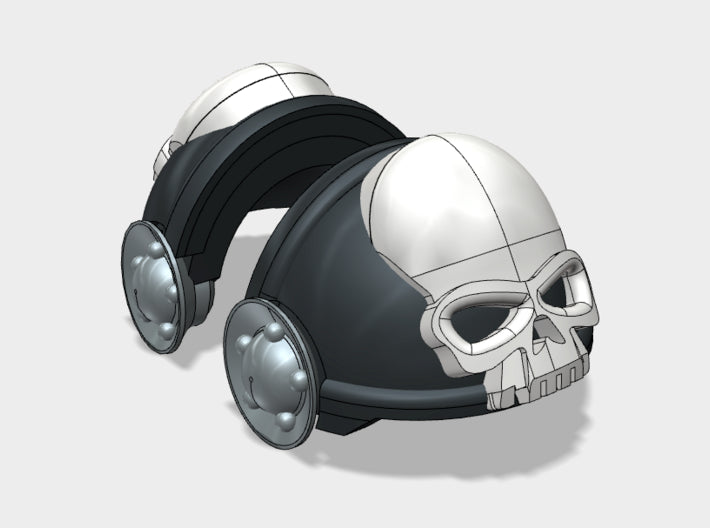 5x Skull - T:3b Tartaros Shoulder Sets 3d printed