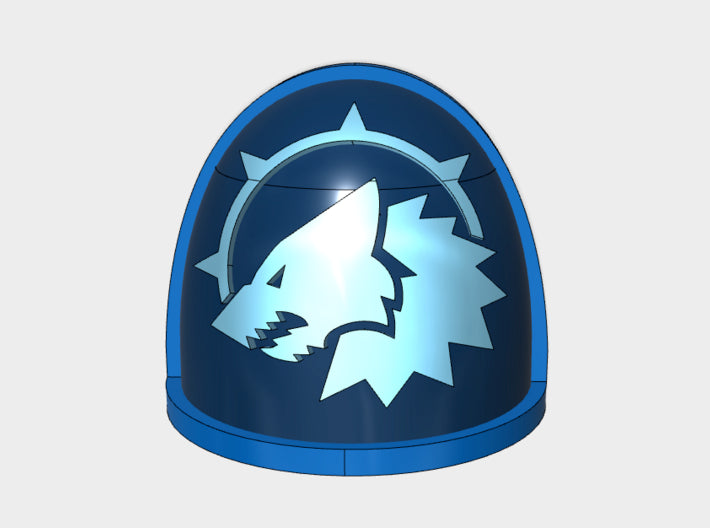 10x Midnight Hunters - G:4a Shoulder Pads 3d printed