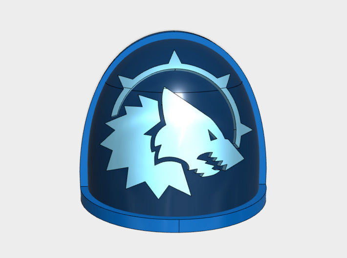 10x Midnight Hunters - G:4a Right Shoulders 3d printed