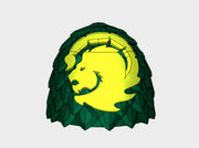 10x Manticores - Voidscale Pauldrons 3d printed