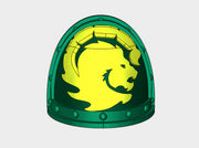 10x Manticores - G:2a Right Shoulders 3d printed