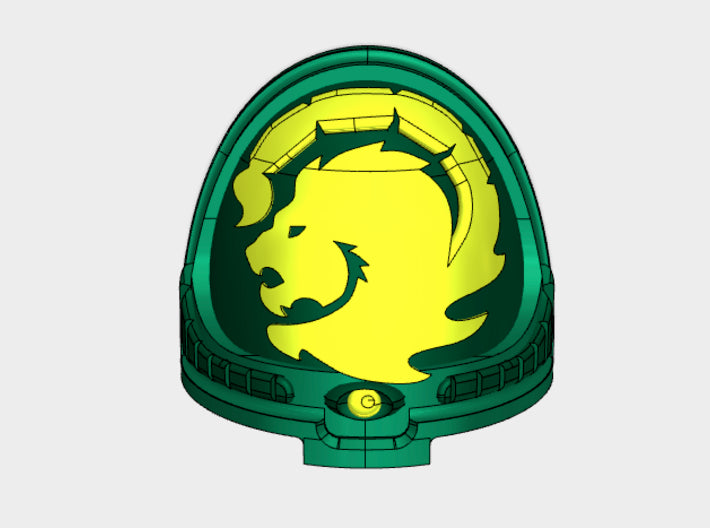 10x Manticores - Osiris Shoulder Pads 3d printed