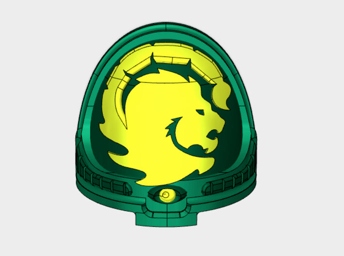 10x Manticores - Right Osiris Shoulders 3d printed