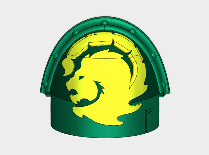 10x Manticores - Stormguard Pauldrons 3d printed