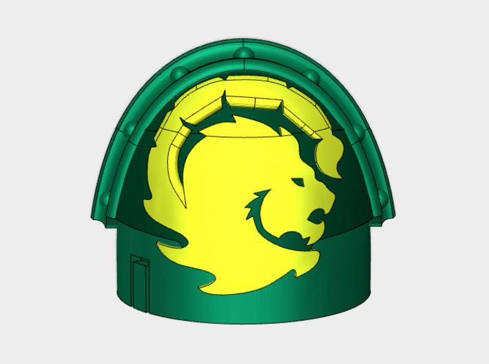 10x Manticores - Stormguard Right Pauldrons 3d printed