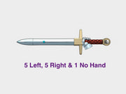 11x Energy Sword: Crusader 3d printed