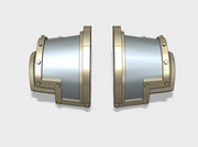 5x Blank - T:5a Yaren Plate Shoulder Sets 3d printed