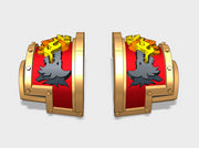 5x Firehowlers - T:5a Yaren Plate Shoulder Sets 3d printed