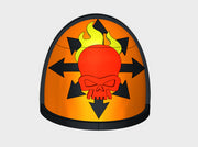 10x Pyre Skull - G:4a Shoulder Pads 3d printed