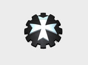 60x Templar Mech - Shoulder Insignia pack 3d printed