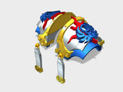 5x Scarab Sons - T:6b Aten'Hecktet Shoulders 3d printed