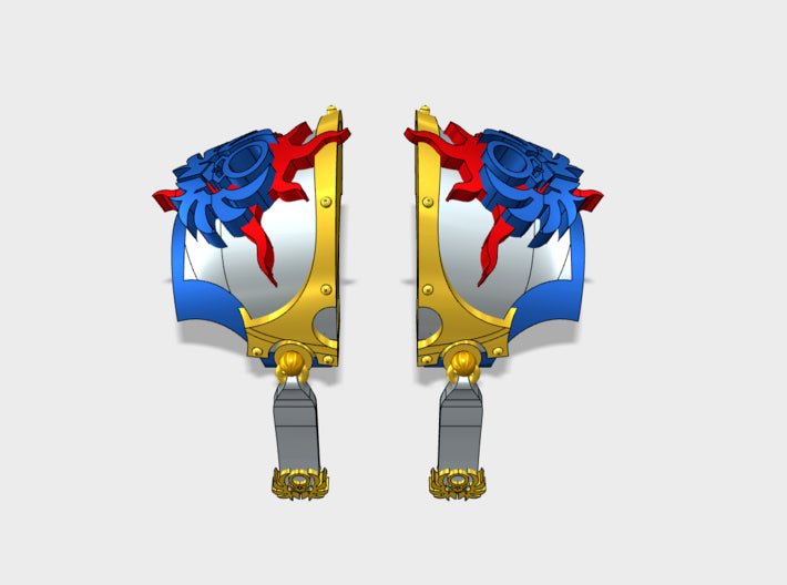 5x Scarab Sons - T:6a Aten'Ra Shoulder Coven Set 3d printed