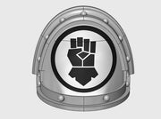 10x Kings Fist - G:3a Shoulder Pads 3d printed