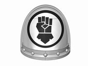 10x Kings Fist - G:3b Shoulder Pad 3d printed